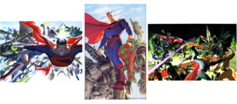 Superhero Artwork Superhero Artwork Kingdom Come (Set of 3) (Paper)